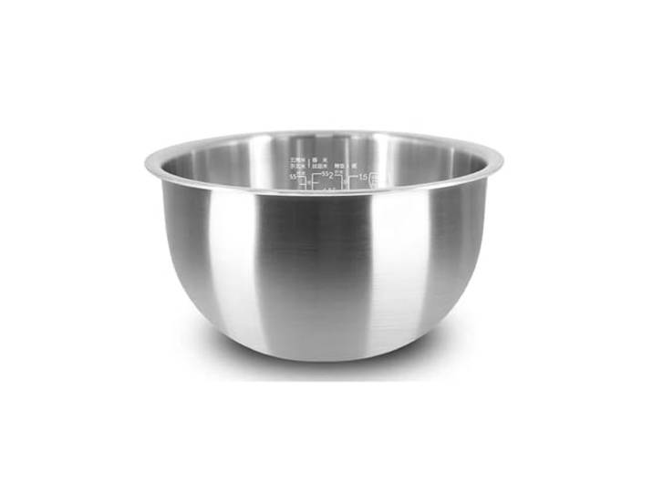 Edelstahl-Innentopf, Ersatztopf, kompatibel mit Zojirushi B201/B263/265, antihaftbeschichteter Innentopf, NP-HLH10C/LH10, ​​Reiskocher-Innentopf, 3-Liter-Behälter, Ersatz-Innentopf, Küchenwerkzeuge, R