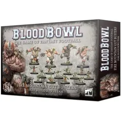 Games Workshop Blood Bowl - The Fire Moutain Gut Busters - Ogre Blood Bowl Team (Kunststoff)