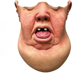 Tinsley Transfers Mega Doppelkinn Maske aus Latex