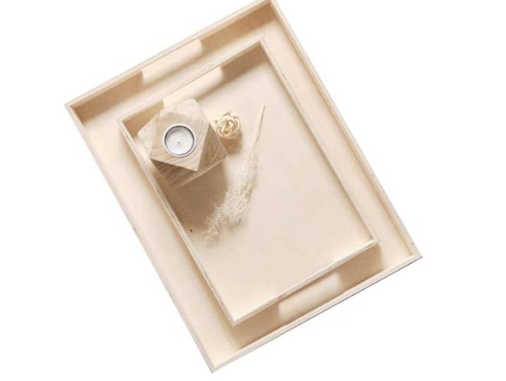 Today Serviertabletts aus Holz Simplicity, 2er-Set