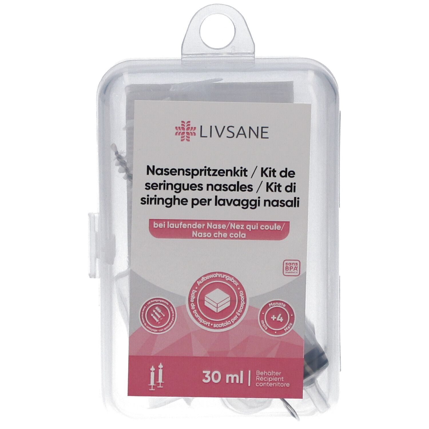 Livsane Nasenspritzenkit 1 St Spritzen