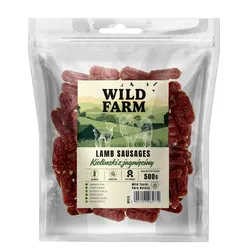 WILD FARM Lammwürstchen 500g Hundeleckerli