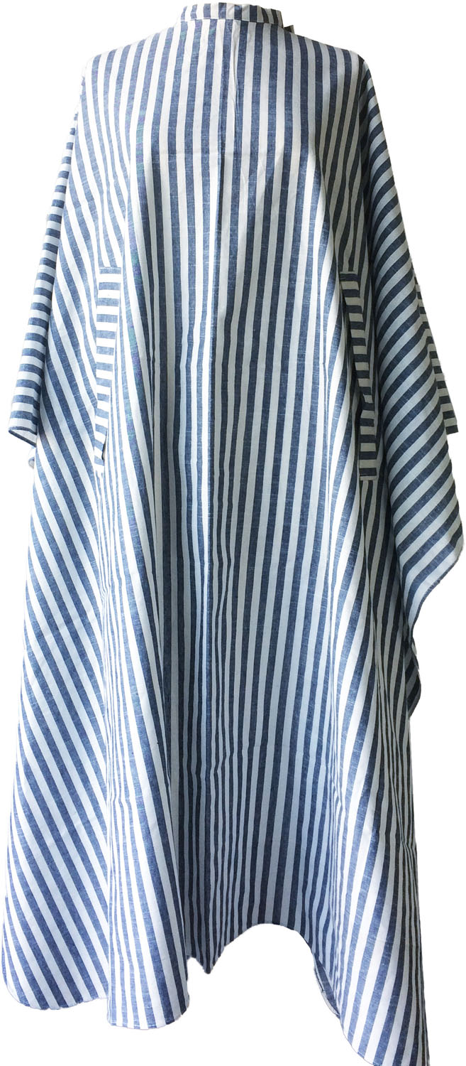 Barburys Vintage-gestreifter Barber XL Umhang 135X184CM SN-5570004