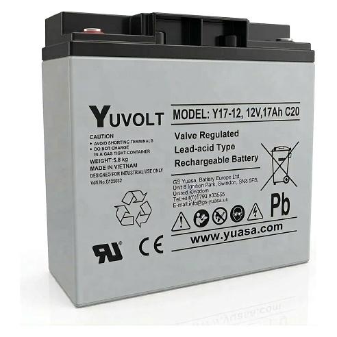 Panasonic Yuasa YUVOLT Y17-12FR M5 VdS (12V 17Ah) (15050)