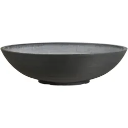 House Nordic Große Wasserpflanzen Schale Fleuriste, Ø60 x 16,5 cm, dunkelgrau