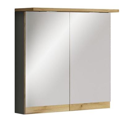 LED Bad Spiegelschrank Steckdose 59x60x23 Cosila