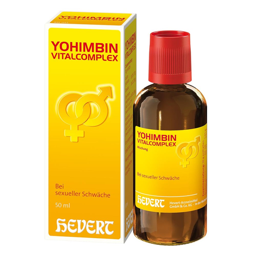 Hevert-Arzneimittel GmbH & Co. KG Yohimbin Vitalcomplex Hevert Tropfen 00352621