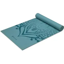 GAIAM YOGAMATTE NIAGARA 6MM PREMIUM, Größe ONE SIZE in Blau Blau