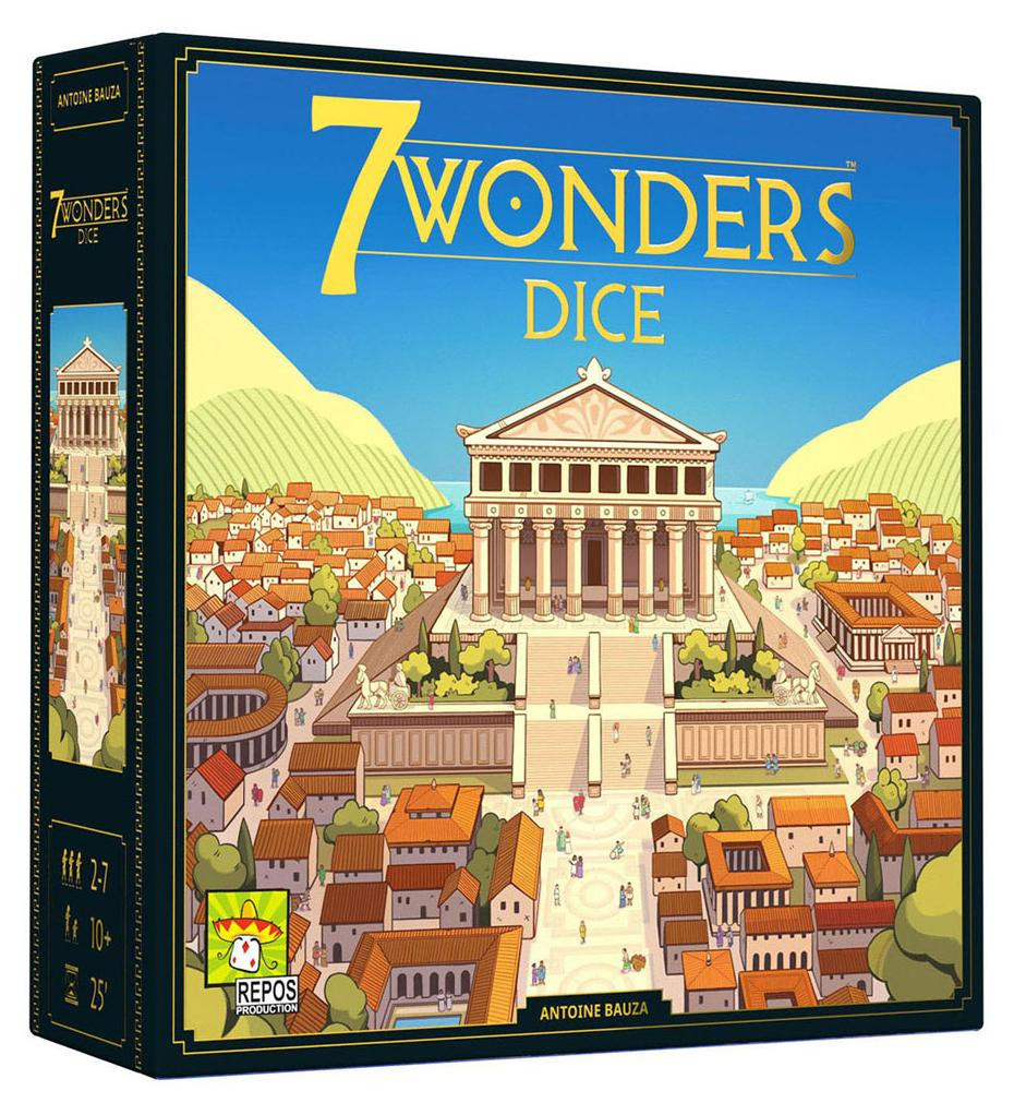 Asmodee 7 Wonders Dice Bordspel Strategie voor kinderen vanaf 10 jaar