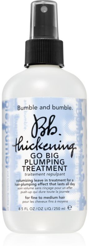 Bumble and bumble Thickening Go Big Plumping Treatment spray volumateur brushing et finition 250 ml