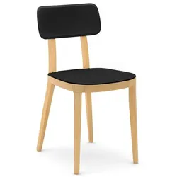 2er-Set Infiniti Stuhl Porta Venezia Holz Schwarz