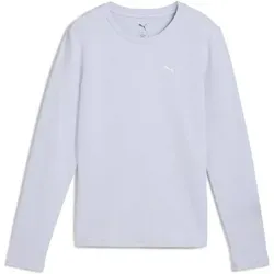 PUMA Damen Shirt HER Slim Fit Longsleeve, Größe XS in Grau Grau