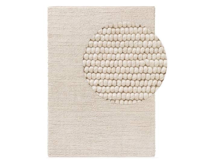 Tapis de laine crème 200x300