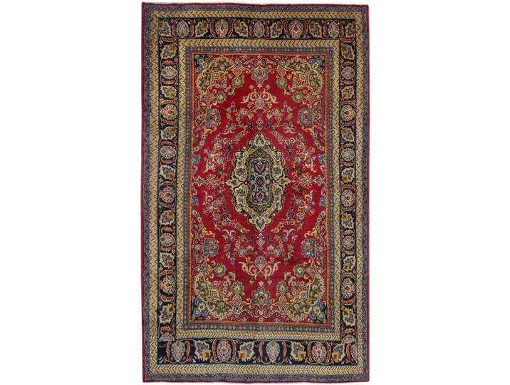 Mashhad Teppich 174x291 Handgeknüpft Orientteppich Perserteppich Wolle