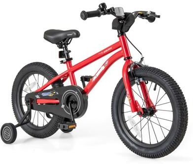 Costway 16-Inch Kids Bike Ages 4-7 with Handbrake and Coaster Brake and Bell Ring-16 inches