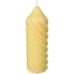 Kerze PILLAR gelb (DH 7x20 cm) - DH 7x20 cm