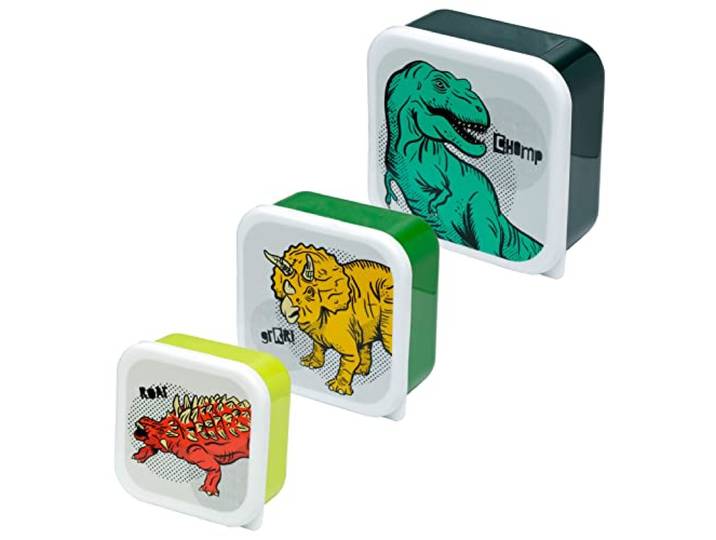 Set of 3 Lunch Box M/L/XL Dinosauria