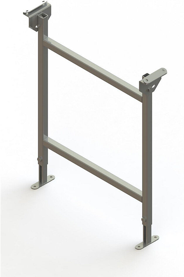 Doppelständer, verzinkt, Bahnbreite 600 mm, Verstellbereich 730 - 1250 mm Gura