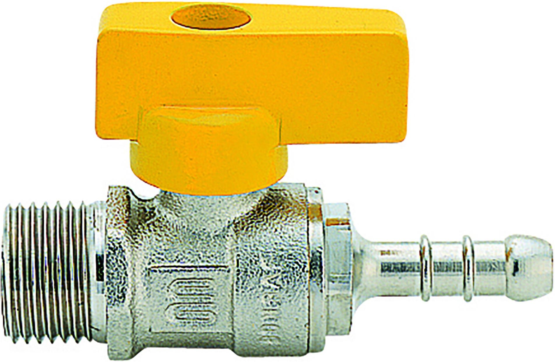 Enolgas RUBINETTO PORTAGOMMA GAS GPL A DRITTO M 1/2"