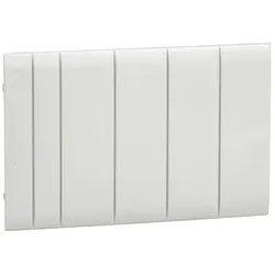 Schneider Electric 13940 Abdeckstreifen für ungenutze TE, pro Streifen - Abdeckung für 5 TE, VPE 10 Stück