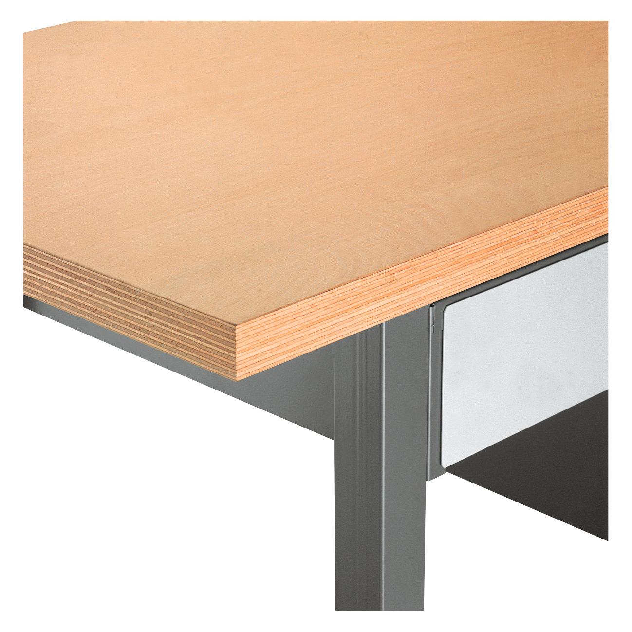 Kraftwerk Werkbankplatte 2000x700 mm Buche Multiplex 40 mm (Holz) (135.200.001)