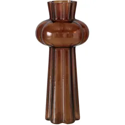Vase MAHONI (DH 11x25 cm) - braun - DH 11x25 cm