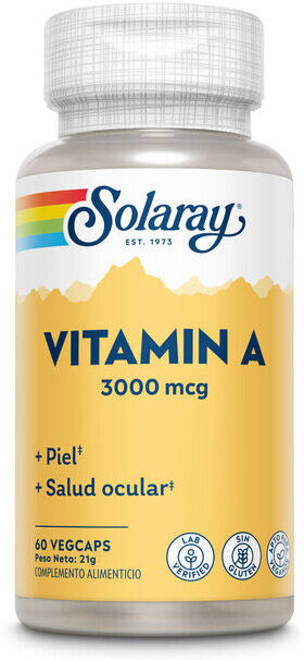 Solaray Vitamin A 10,000 IU 60 Capsules