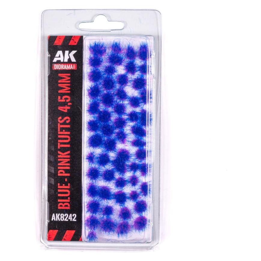 AK Interactive - Pink-Blue Wargame Tufts (AK8242)