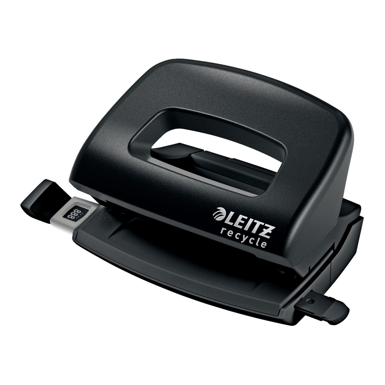 LEITZ Locher Recycle Mini schwarz