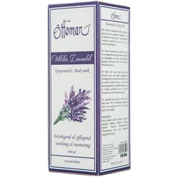 Lavendel Körpermilch 300ml - Reichhaltige Haut- & Körperpflege für geschmeidige Haut - Entspannender Duft für Wellness & erholsamen Schlaf - Zieht schnell ein
