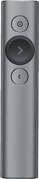 REACONDICIONADO Seminuevo Muy bueno Puntero para presentaciones - Logitech Spotlight, Inalámbrico, USB, Bluetooth, 30 m, Gris
