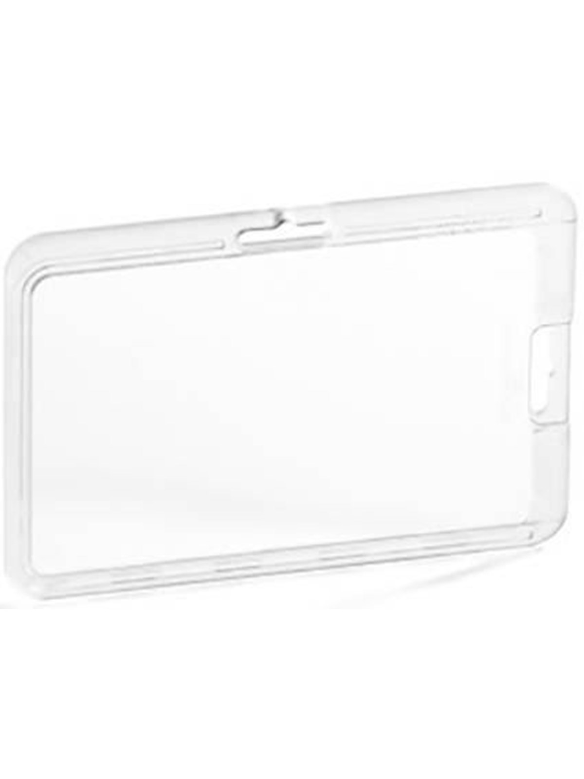 DURABLE Kartenhalter aus bruchsicherem Polycarbonat zum dauerhaften Einschließen einer Karte.