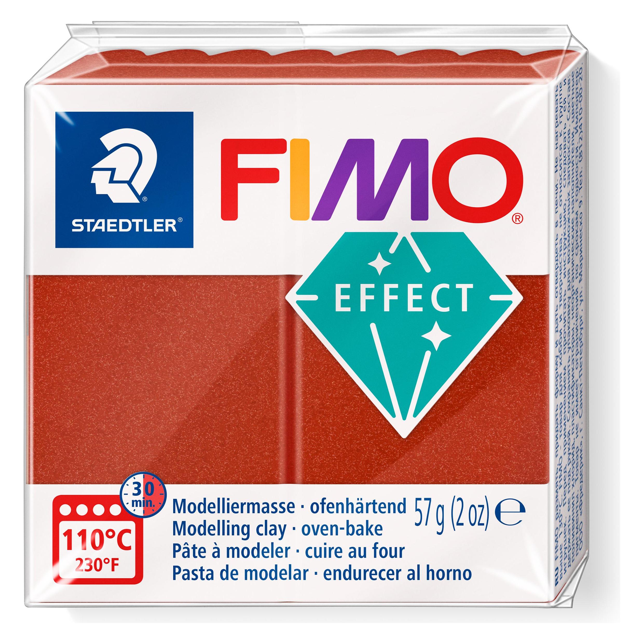 Fimo EFFECT Modelliermasse, kupfer-metallic, 57 g (8010-27)