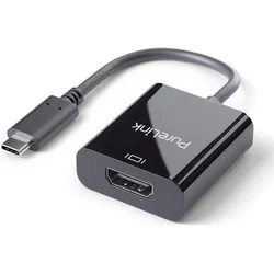 Purelink USB Typ-C zu (HDMI), Video Adapter, Schwarz