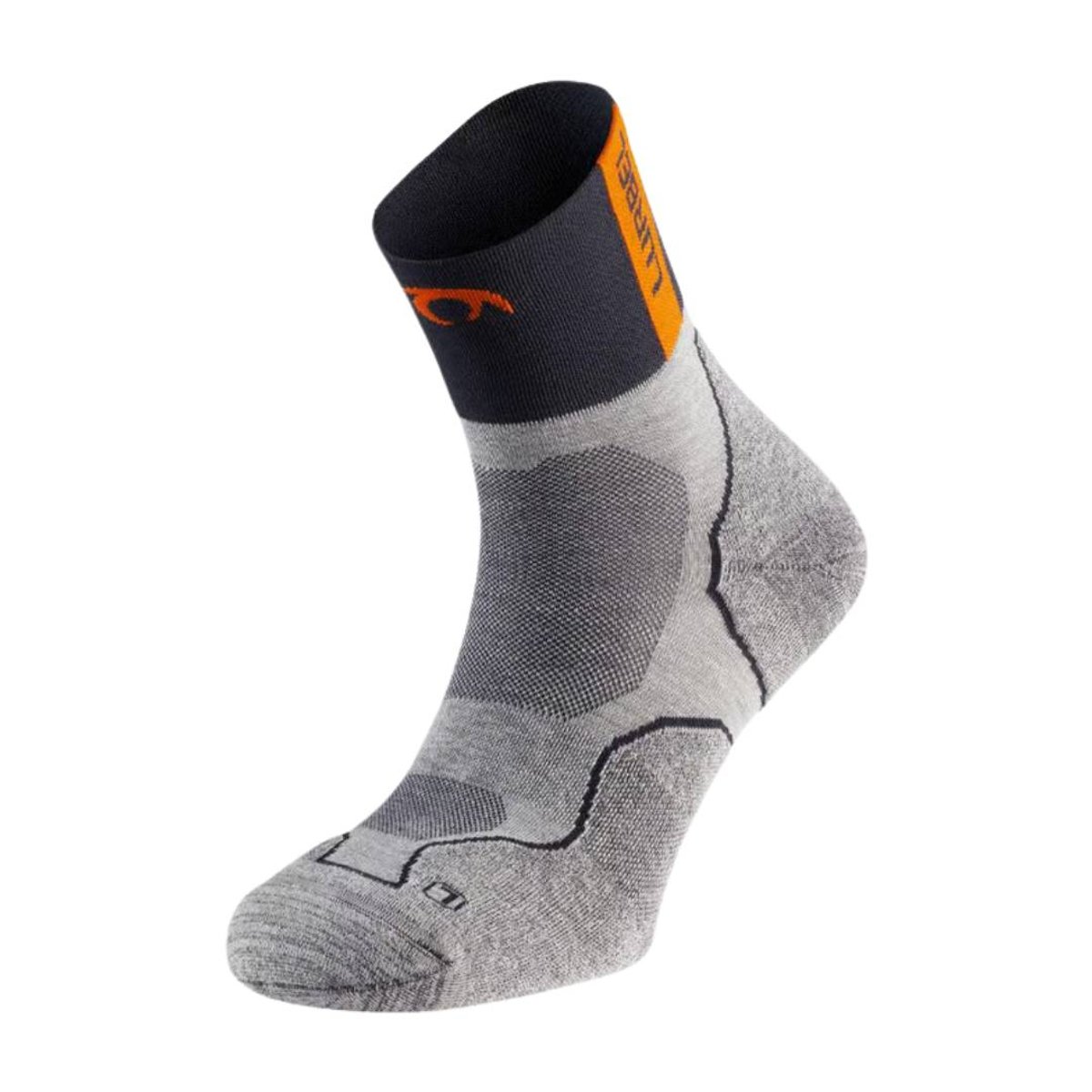 Meias Lurbel Desafío Four Cinza Preto, Tamanho M Unisex