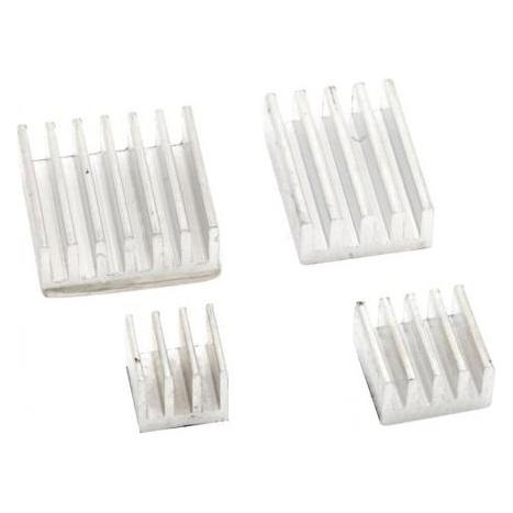 Raspberry Pi 4 Heat Sink package Gray aluminum (RPICOOL4XSI)