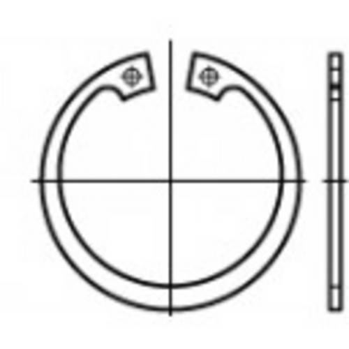 TOOLCRAFT 1060934 Sicherungsringe Innen-Durchmesser: 8.7mm DIN 472 Edelstahl 100St.