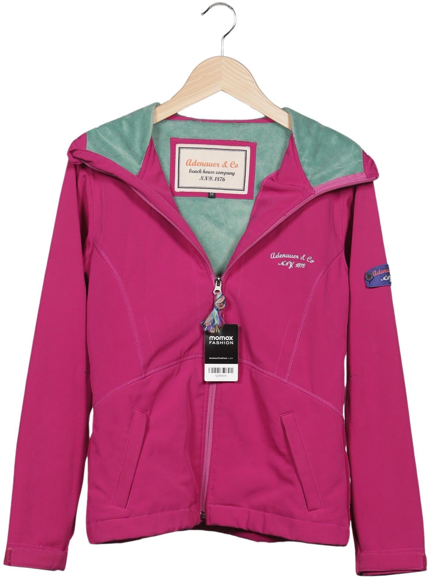 Adenauer & Co Damen Jacke, Pink, Gr. M, Synthetik - Second Hand