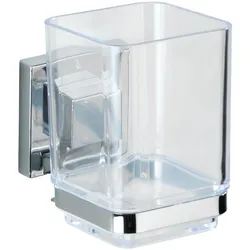 Zahnputzbecher QUADRO (BHT 7,50x10x10 cm) - bunt - BHT 7,50x10x10 cm