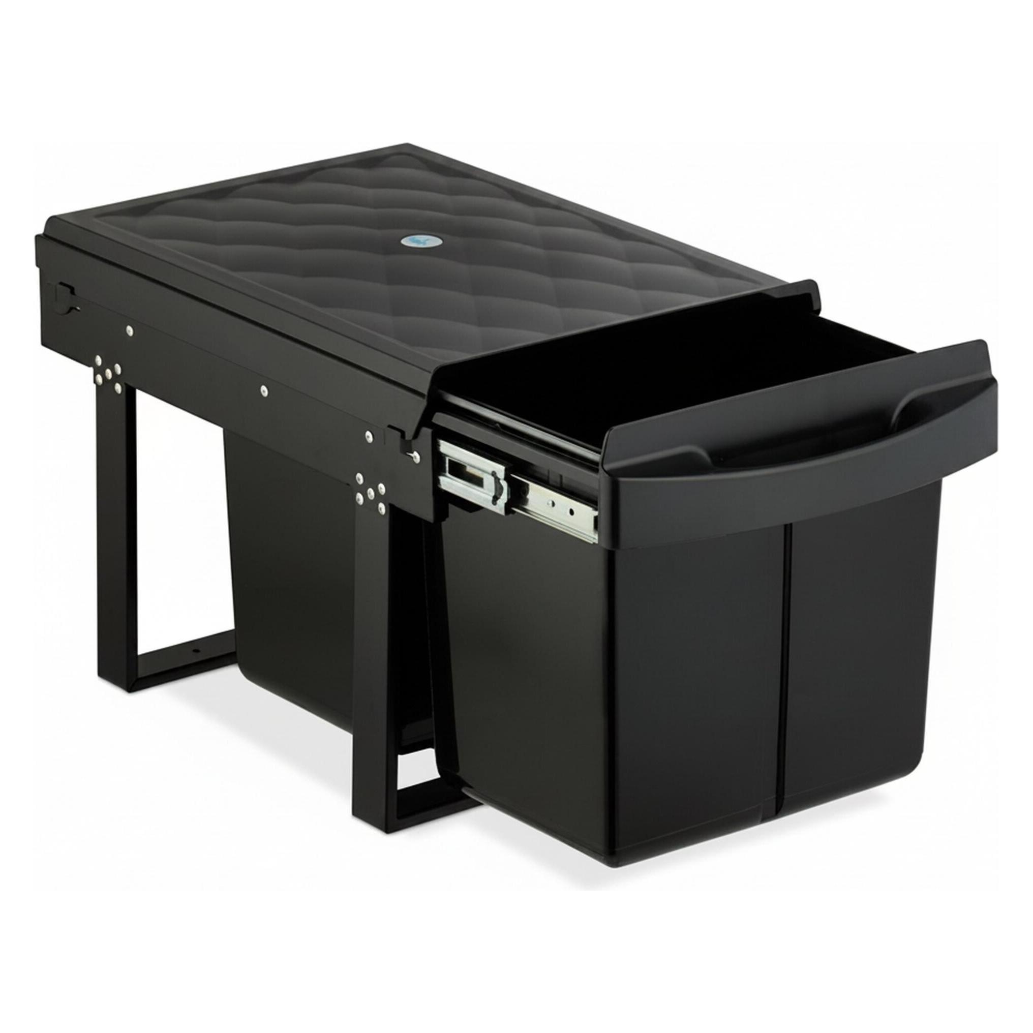 Relaxdays Einbaumülleimer (15 l) (4052025867713)