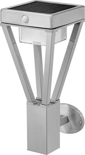 LEDVANCE 4058075564503 ENDURA STYLE SOLAR BOUQUET Solar-Außenwandleuchte mit Bewegungsmelder LED LED fest eingebaut 6W Stahl