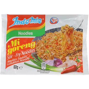 Indomie Fertiggericht Mi Goreng Fried Noodles, Bratnudeln, je 80g, 40 Stück
