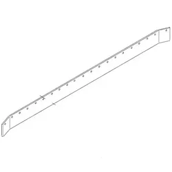 Taski 4111530 Lamelle 28/3x444 für Taski CO 300 17413-44 Ersatzteil TASKI 17413-44 für Taski CO 300