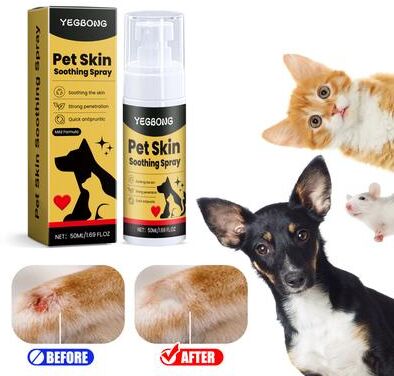 Happy Pet Pantry YEGBONG Soothing Pet Skin Spray Anti Itch Relief & Skin Care For Dogs & Cats YEGBONG Soothing Pet Skin Spray Anti Itch Relief & Skin Care For Dogs & Cats