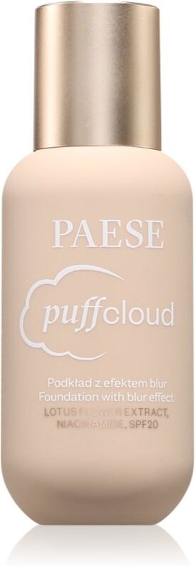 Paese Puff Cloud Foundation ultra-lightweight foundation SPF 20 shade 00 Natural Beige 37 ml