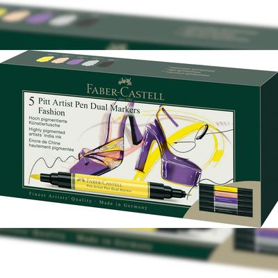 Faber Castell Tuschestift PAP Dual Marker 5er Fashion