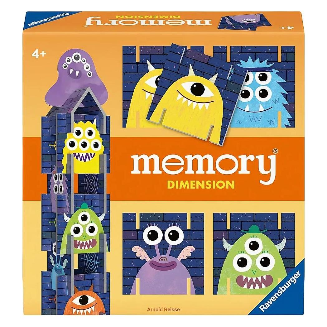 Ravensburger 22467 - memory Dimension. Der Spieleklassiker memory mit attraktivem Mehrwert. Für (Deutsch, Englisch, Französisch, Italienisch, Niederländisch, Portugiesisch, Spanisch, 2 - 4 Spieler) (RAV22467)