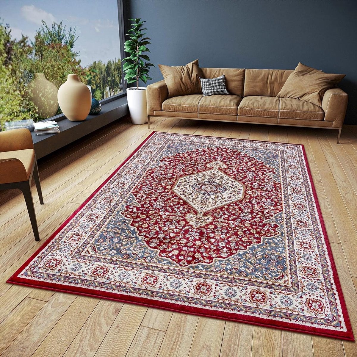 Oosters Tapijt Loper - Klassiek Vloerkleed - Rood - 160 x 235 cm