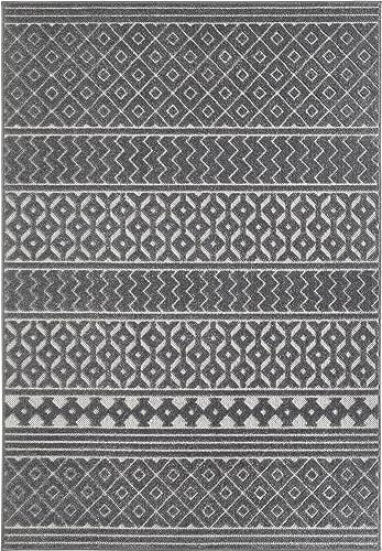 Andiamo Vloerkleed Layton Grijs Klassiek Design B: 120 cm, D: 170 cm