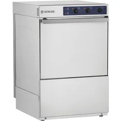 GastroHero Gläserspülmaschine ECO 40 SL mit Ablaufpumpe, Made in Europe, 230 V, 40x40 cm